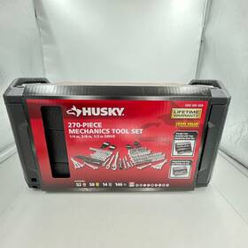 1007691039 Huskey H270mtsrm Husky Mechanics Tool Set 270 Piece With 3 Drawer Hard Case H270mtsr #1007691039