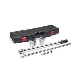 Husky 037103348456 Portable Tire Change Hand Tools Kit 9 Pieces With Plastic Storage Case