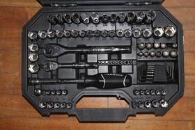 1004251809 Husky Mechanics Tool Set 94-piece/set 100425180 - Missing 8mm And Size 4 Drill Bit