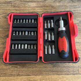 128254 Husky 35 Piece Stubby Bit Set - Used Complete Pieces No