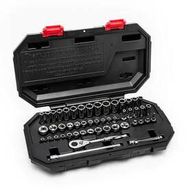 Husky 313016153142 1/4 Inch Drive Mechanics Tool Set 50-piece
