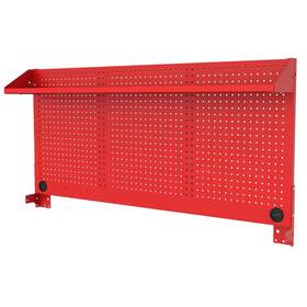 Husky 313048872882 Modular 52 Inch Red Pegboard Attachment Steel Storage Tool Material X
