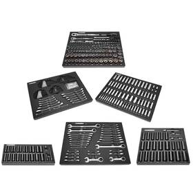 Husky 445041576559 1/4 Inch 3/8 And 1/2 Drive Mechanics Tool Set With Impact Sockets Ev