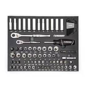 Husky 711181096187 Mechanics Tool Set In Eva Foam 94-piece