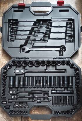H100105mtsn Husky 105 Piece Mechanics Tool Set With 100-position Ratchets