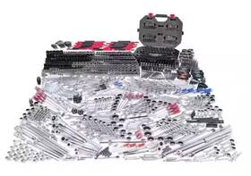 H1200mtspo Husky 1/4 Inch 3/8 And 1/2 Drive Master Mechanics Tool Set 1200-piece
