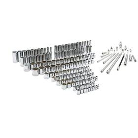 H219mssaccyrm Husky Sae/metric Standard Deep Accessory And Socket Set Universal 219-piece