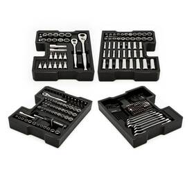 H270mtsbo Husky Mechanics Tool Set With Build-out Storage Trays 270-piece
