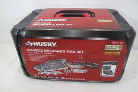 H270mtsq223 Husky New 270-piece Mechanics Tool Set Wrenches Ratchets Etc