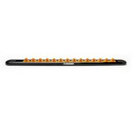 H4dswivmgrail Husky 1/4 Inch Swivel Magnetic Socket Rail