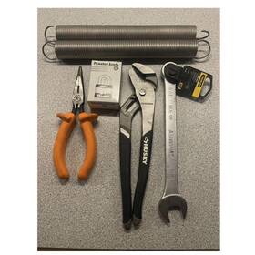 86-839 Husky Stanley Master Lock Mixed Tool Set 6pc Pliers Wrench Spring