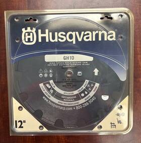 580600 Husqvarna Gh10 12 Inch Asphalt Blade