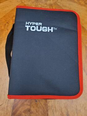 Hyper Tough 313045134112 Auto And Motorcycle Mechanics Tool Kit Sockets Wrenches Screwdrivers 40-piece