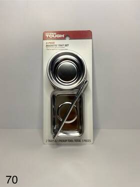 43154 Hyper Tough New 3 Piece Magnetic Tray Set