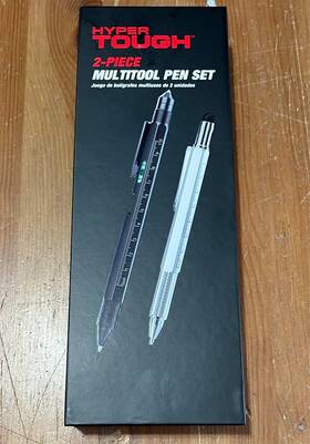 43852 Hyper Tough 2-piece Multi Tool Pen Set