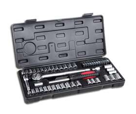 Hyper Tough 705833736699 54 Piece 1/4 And 3/8 Inch Drive Socket Set