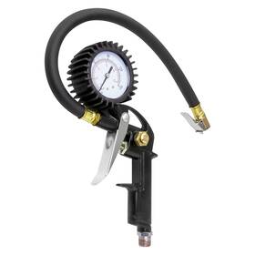 Hyper Tough 816376018279 Analog Tire Pressure Gauge 1/4 Inch Psi 13.5 With Portable