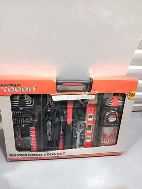 Hyper Tough 820909012955 Homeowner Tool Set 150 Pieces
