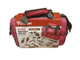 Hyper Tough 820909092018 89-piece Pink Household Tool Set