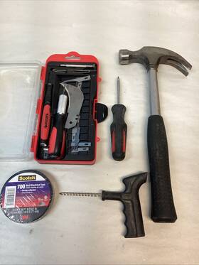 Hyper Tough 883652882329 Precision Knife Set And Craft Blade Tweezer Screwdriver Bundle Read