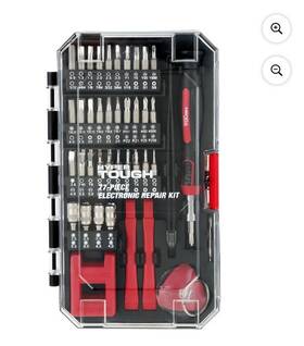 Tsh4174 Hyper Tough 77-piece Electronic Repair Tool Set Precision Screwdrivers Case