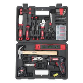 Uj84216a Hyper Tough 45 Pc Home Repair Tool Set With Scissors Hex Keys And More