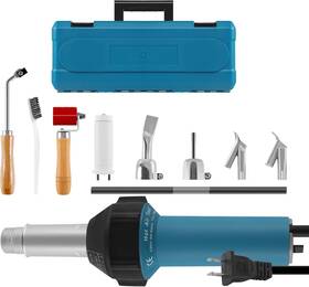 1600w Iglobalbuy 711181458374 Hot Air Plastic Welder Kit - Vinyl Pvc Tpo Welding Torch With V