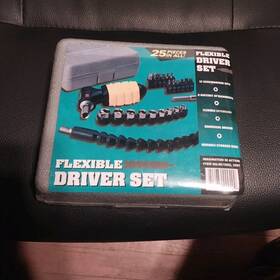 Rc1832 Imagination In Action 3087 Flexible Driver Set 25pc With Bits And Case