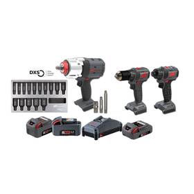 Irtiqv20-3w7d3 Ingersoll Rand Iqv20 20v Impact Wrench Cordless Power Tool Kit - 3 Tools