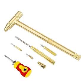 Iplusmile 002964902301 Copper Hammer Multitools Stubby Tool Set Mini Screwdriver Household Ha