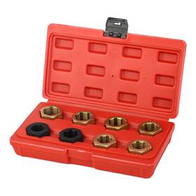 Etr1014 Itaimay 8pc Axle Spindle Metric And Sae Fractional Cleaning Rethreading Set Kit Thr