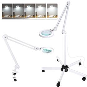 Wlf281e01i Ivmaie 10x Magnifying Glass With Light And Stand Super Bright 2 200 Lumens Led