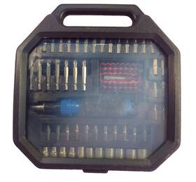 Iway 738670708406 Bitset Socket Set Portable 83 Pieces Ratchet Screwdriver Bits Carrying Case