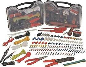 65588 J&r Quality Tools 399pc Piece Multi-use Electrical Repair Kit Hand Sets With Case