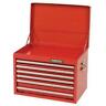 J442719-6rd Proto Stanley Top Chest Drawer Red