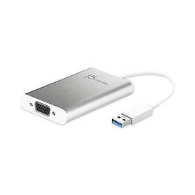 Jua311 J5create Usb To Vga Adapter 5.91 Inch Silver/white
