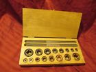 1278 Ja Cornwell Tools Vtg Die File Set By Jaw Mfg