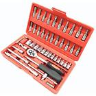 Jen9046 Jenley Drive Socket Ratchet Wrench Bit Combination Tools Ship