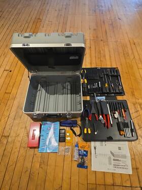 Jtk-17lhst Jensen Tools Super Tough Case Tool Box With 2 Keys