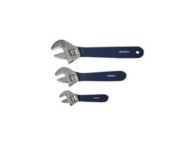 Jensen Tools Jtk-33c - 3-piece Adjustable Wrench Set