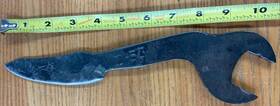 Jd-53 John Deere Antique Plow Wrench Repurposed Into Knife