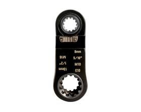 Jonard Tools Prw-813 Pocket Ratchet Wrench 8-13 Mm Hand Tool With Multip
