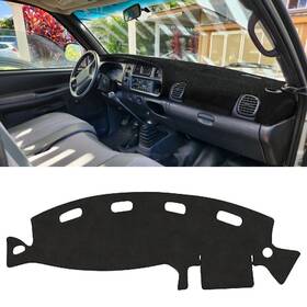 Juborre Bgd017 Dash Cover For 1998-2001 Dodge Ram 1500 2500 3500 Accessories Polyester Dashb
