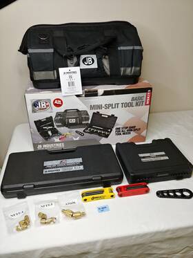 Just Better 684520339354 Basic Mini Split Tool Kit Mskit3