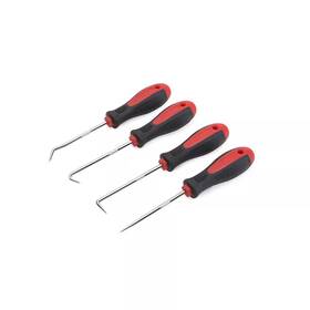 Justincity 313055650602 Precision Hook And Pick Set 4 Piece Hand Tools For Automotive Heat-treated Steel