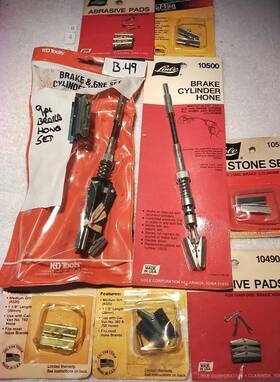 10500 K-d Tools &lisle 9pc And Brake Cylinder Hone With Replacement Stones Usa
