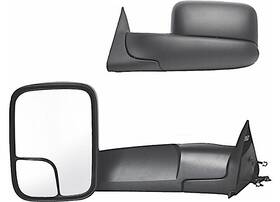 60177-78c K-source Inc. Fit System Towing Mirror Pair For Dodge Ram Pick-up 1500 2500/3500 Textured