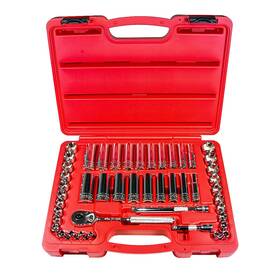 Kti-22047 K Tool International 22047 Socket Set With 3/8 Inch Drive For Garages Repair Sho