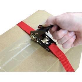 Kti73870 K-tool International Ratcheting Tie Down Strap 1 Inch X15ft 4pk