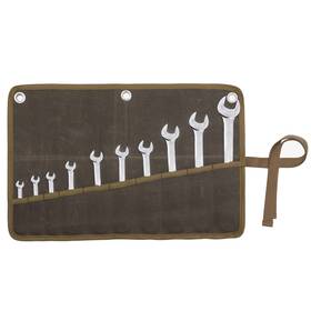 Banshoujuan10 Kaaltisy Wrench Roll Up Pouch Heavy Duty 16oz Waxed Canvas Tool Organizer Case Porta